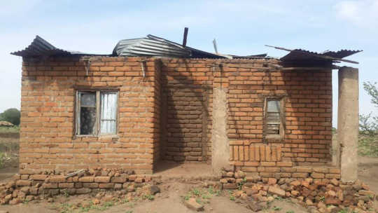 Wind damage in Mecanhelas