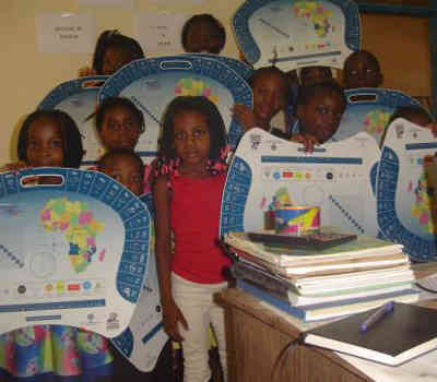 Tutu desks at Nacala School