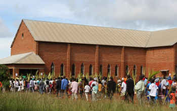 Palm Sunday procession