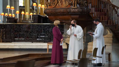 Before the service