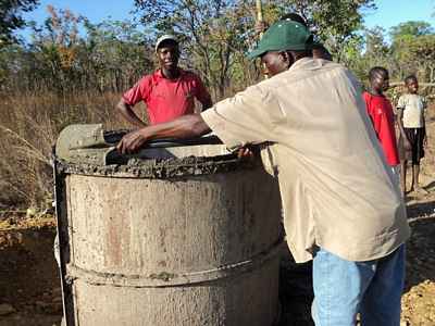 Making cement rings