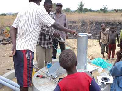 Mounting the pump