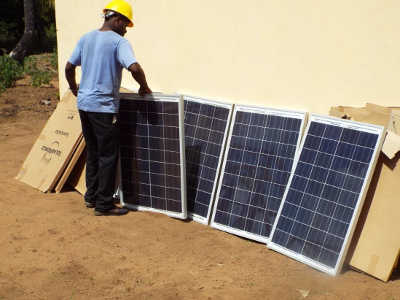 Magumeto in 2014: Solar panels