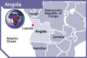 Angola Map