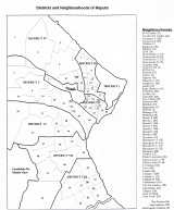 Map of Maputo Districts