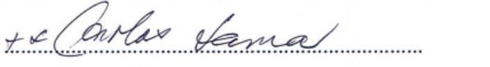 Carlos signature