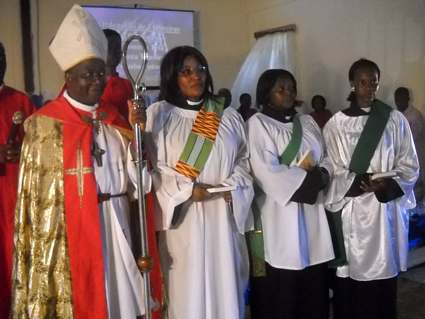 Bishop and Ordinands