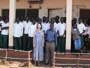 Pupils at Samora Machel School