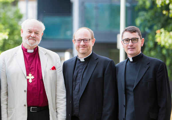 Bp Richard, Bp Rob, Archdeacon John