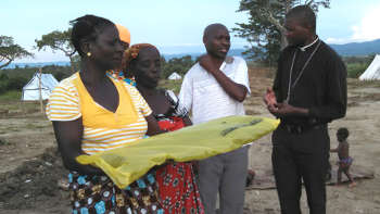Flood Relief visit
