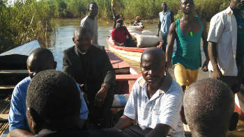 Flood Relief visit
