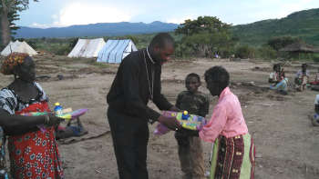 Flood Relief visit