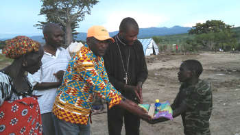 Flood Relief visit