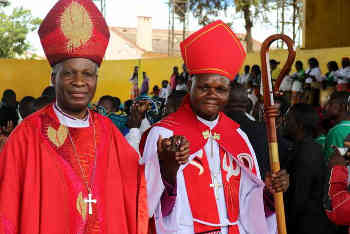 Archbishop Thabo and Bishop Vicente