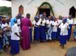 Bishop Michael at Uige