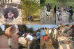 Building a Pit Latrine at Cobwe