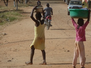 Children on the road