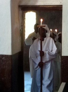 Cathdral procession