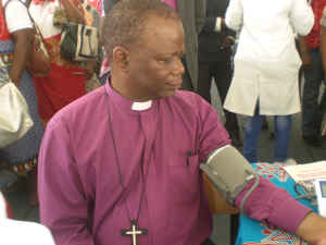 Bishop at Family Day