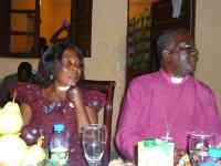 Bishop André and his wife