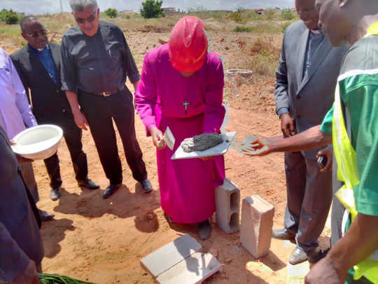 Laying the Foundation Stone