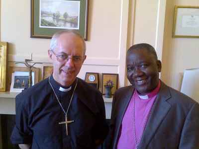 Archbp Welby and Bishop Soares