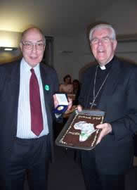 Bishop Colclough and Hugh Watkins