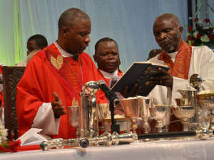 Archbishop Thabo presides